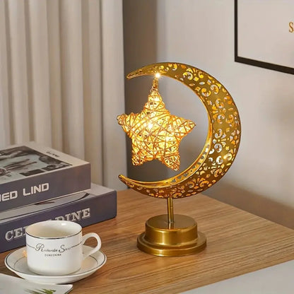 Crescent Glow LED Lamp 🌙